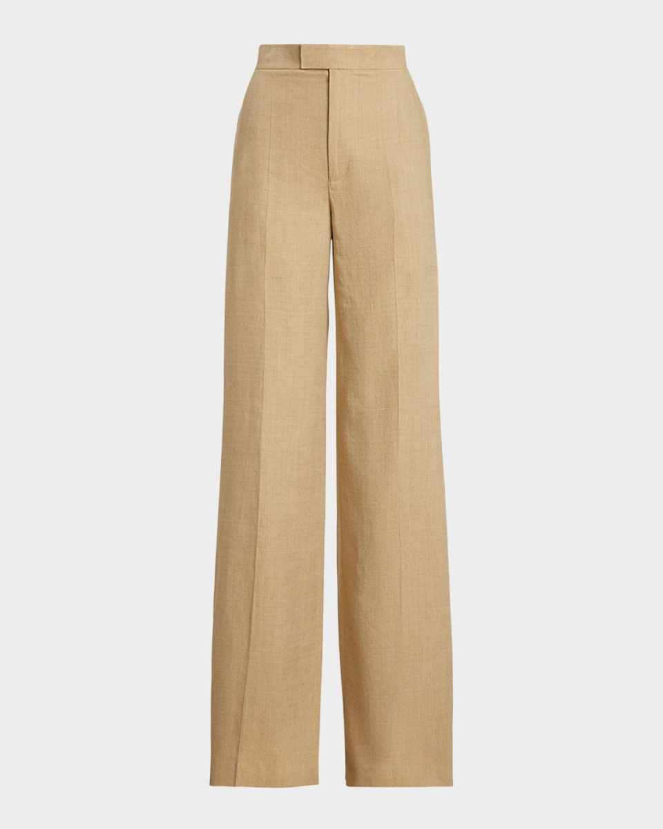 Dean Silk-Linen Twill Pants